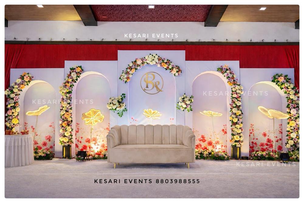 Pre-wedding stage decoration